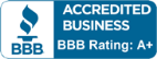 better business bureau accreditation and A+ rating
