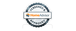Homeadvisor screened and approved badge