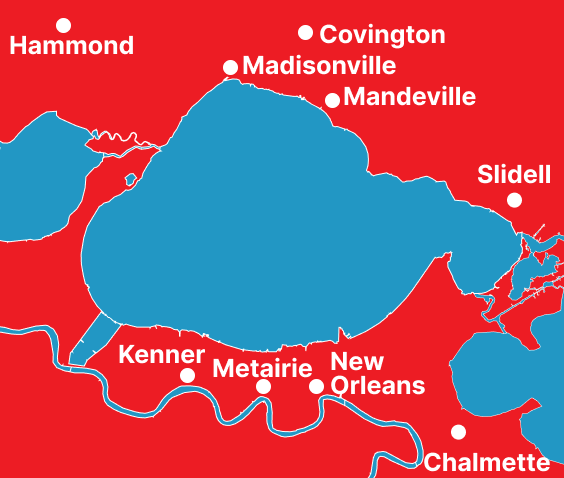 Burkhardt service area map